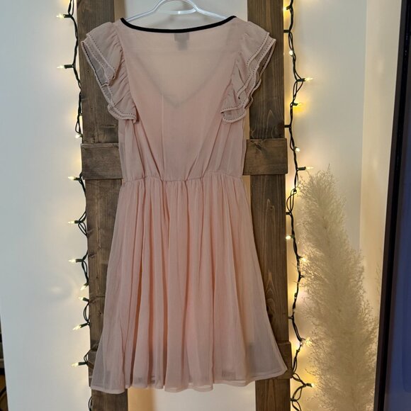 Coquette Aesthetic Whimsical Dusty Pink Dress from H&M 16 Years Ago (Size 4) - Picture 3 of 12